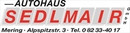 Logo Autohaus Sedlmair GmbH